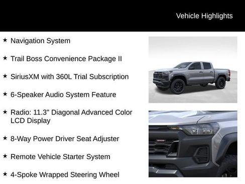 New 2026 Chevrolet Colorado Trail Boss AWD/4WD image 17