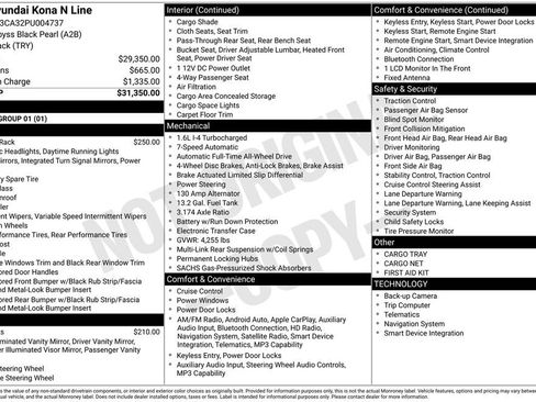 Used 2023 Hyundai Kona N Line image 46