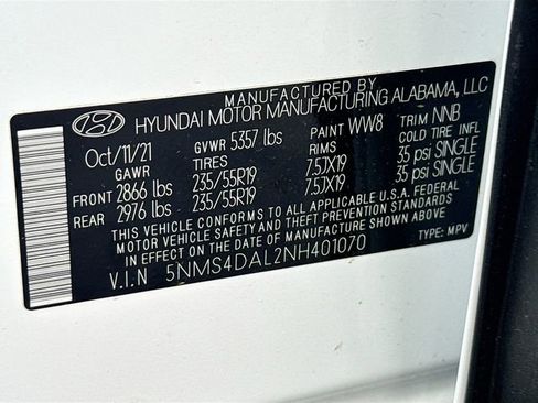 Used 2022 Hyundai Santa Fe Limited AWD/4WD image 40
