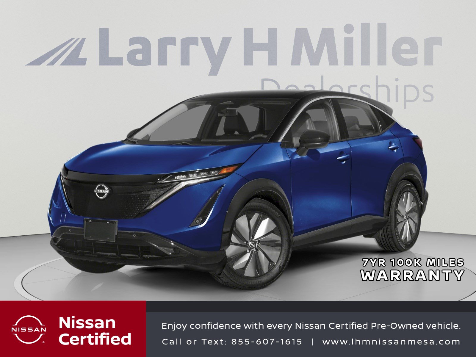 Certified 2023 Nissan Ariya AWD image 1