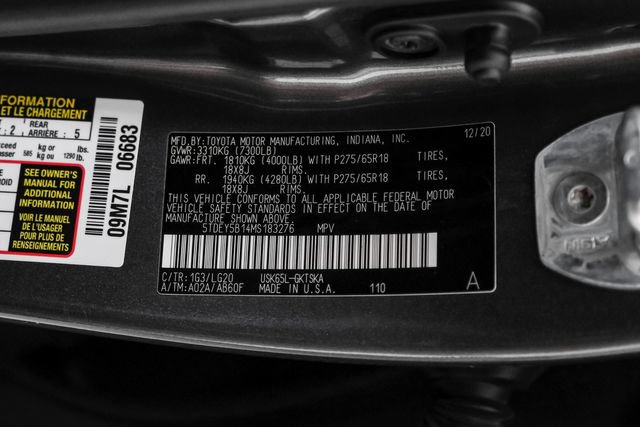 Used 2021 Toyota Sequoia TRD Pro AWD/4WD image 63