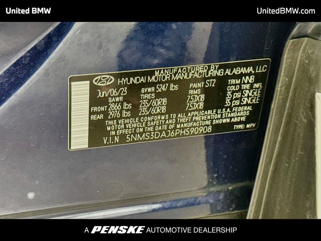Used 2023 Hyundai Santa Fe SEL w/ Premium Package AWD/4WD image 22