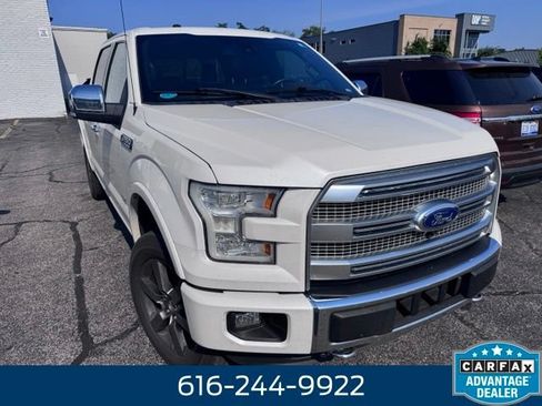 Used 2015 Ford F150 Platinum w/ Equipment Group 701A Luxury AWD/4WD image 10
