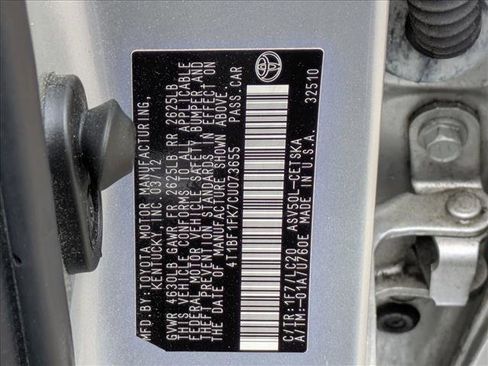 Used 2012 Toyota Camry SE w/ Leather Pkg image 15