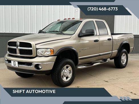 Used 2003 Dodge Ram 2500 Truck 4x4 Quad Cab image 1