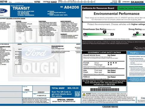 Used 2025 Ford Transit 250 148 High Roof Extended RWD image 4
