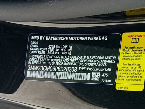 Used 2023 BMW 230i Coupe w/ M Sport Package RWD image 36