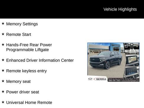 Certified 2023 Chevrolet Tahoe RST w/ Luxury Package AWD/4WD image 5