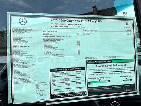 New 2025 Mercedes-Benz Sprinter 3500 image 7