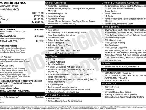 Used 2021 GMC Acadia SLT w/ Elevation Edition image 4