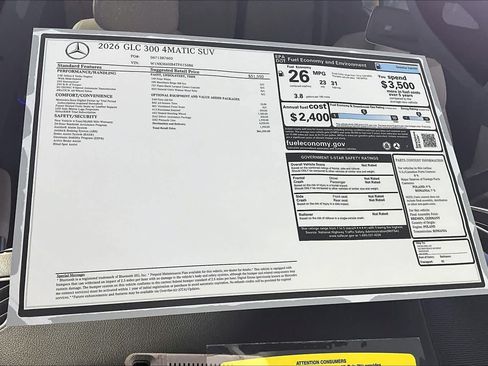 New 2026 Mercedes-Benz GLC 300 4MATIC image 18