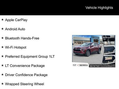 Used 2024 Chevrolet Trax LT w/ Driver Confidence Package FWD image 4
