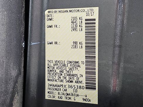 Used 2018 Nissan Maxima 3.5 S image 26