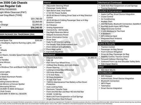 New 2025 RAM 3500 Tradesman AWD/4WD image 6