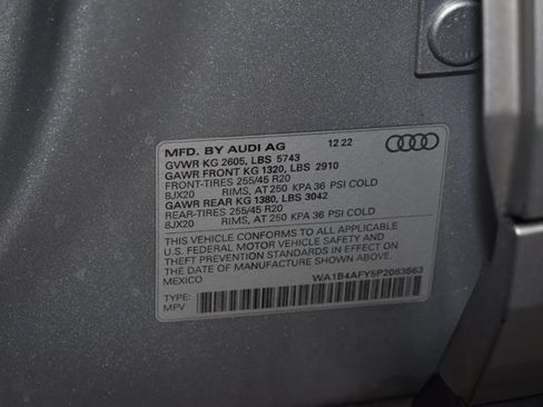 Used 2023 Audi SQ5 Premium Plus w/ Premium Plus Package AWD/4WD image 50