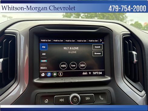 Used 2021 Chevrolet Silverado 1500 Custom Trail Boss w/ LPO, Dark Essentials Package AWD/4WD image 21