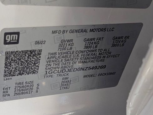 Used 2022 Chevrolet Silverado 1500 High Country w/ Z71 Off-Road Package image 21