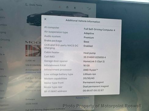 Used 2026 Tesla Model S Plaid AWD/4WD image 11