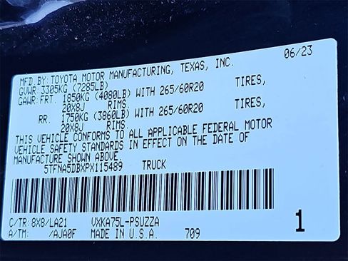 Used 2023 Toyota Tundra Platinum image 41