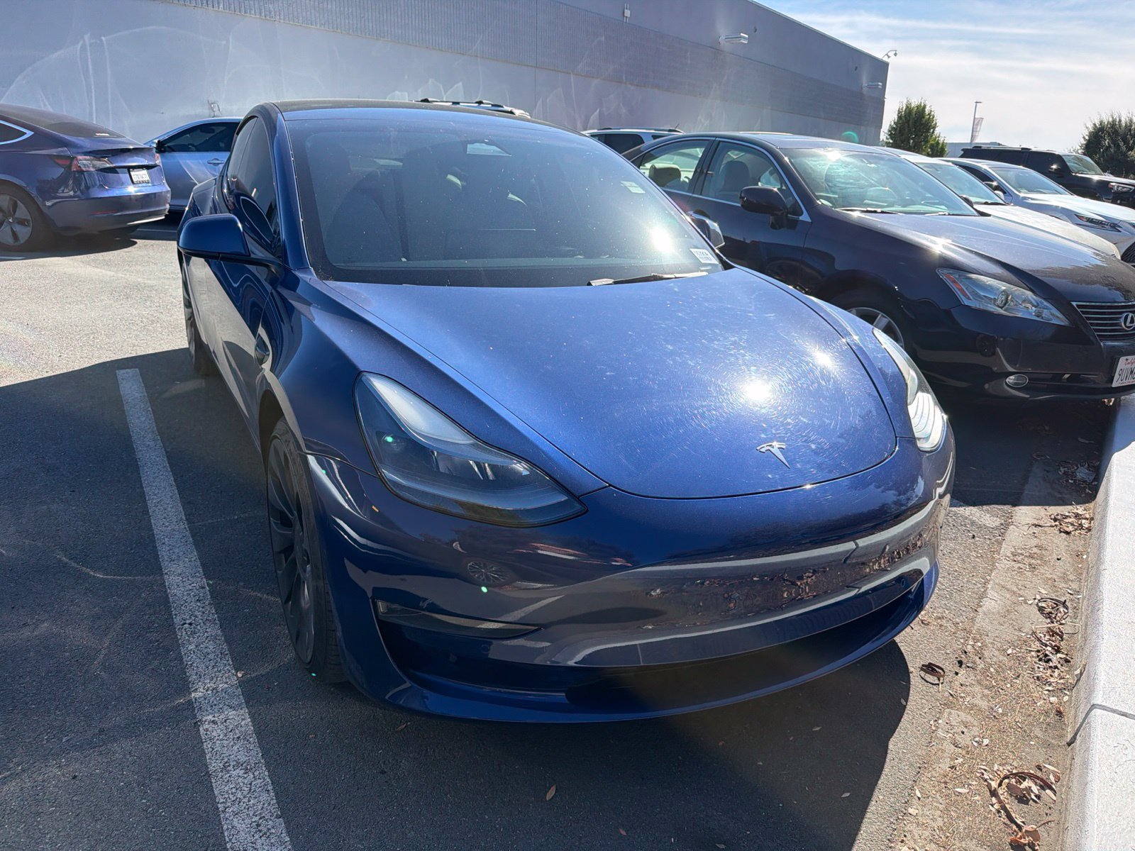 Used 2022 Tesla Model 3 Performance AWD/4WD image 1