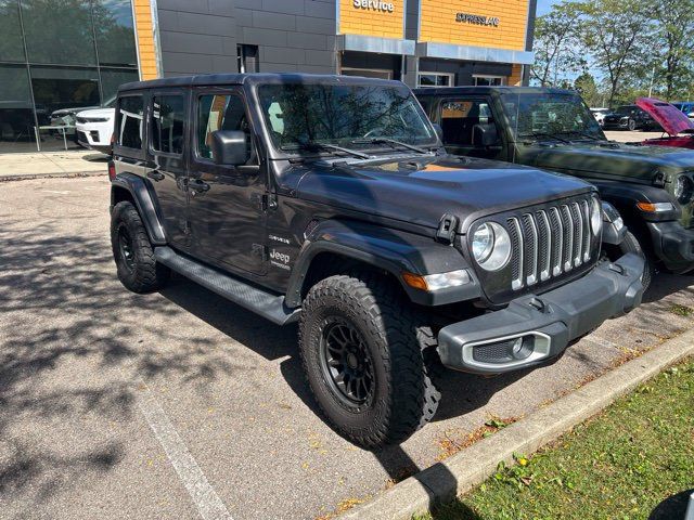 Used 2020 Jeep Wrangler Unlimited Sahara w/ Cold Weather Group AWD/4WD image 3