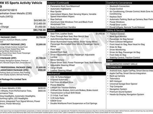 Used 2026 BMW X5 xDrive40i w/ M Sport Package image 33