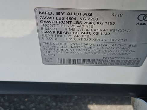 Used 2018 Audi Q3 2.0T Premium Plus w/ Premium Plus Package AWD/4WD image 14