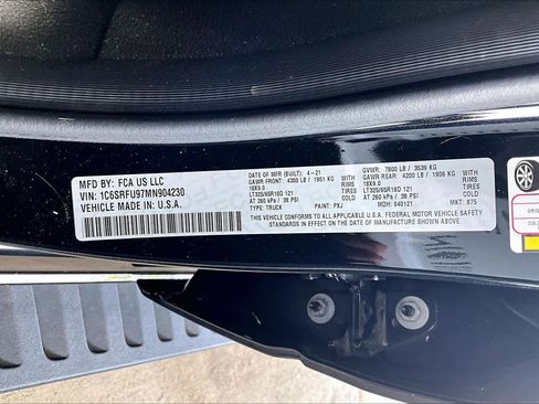 Used 2021 RAM 1500 TRX w/ TRX Level 2 Equipment Group AWD/4WD image 32