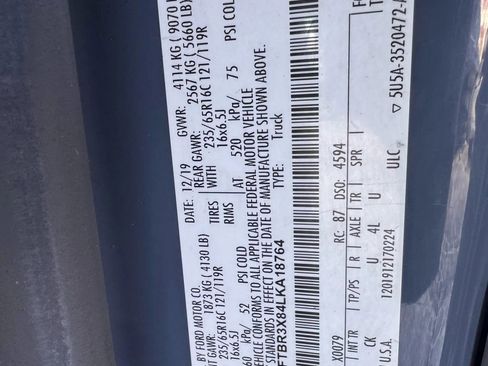 Used 2020 Ford Transit 250 148 High Roof Extended image 35