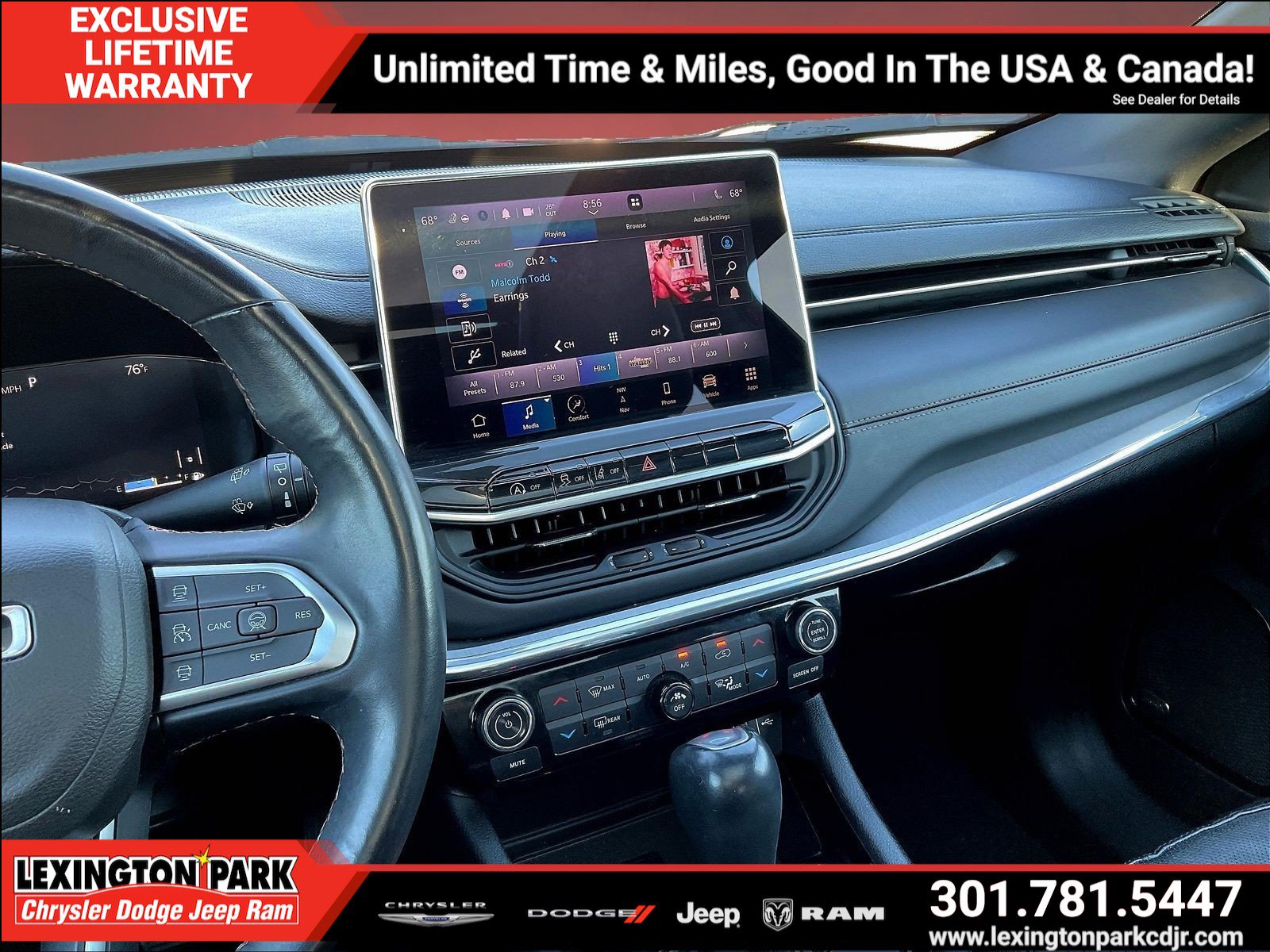 Used 2022 Jeep Compass Limited w/ (RED) Package AWD/4WD image 9