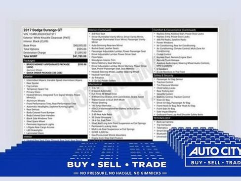 Used 2017 Dodge Durango GT AWD/4WD image 1
