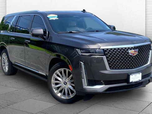 Used 2021 Cadillac Escalade ESV Premium Luxury w/ Driver Assist Tech Package AWD/4WD image 1