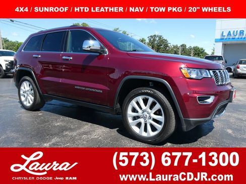Used 2017 Jeep Grand Cherokee Limited w/ Trailer Tow Group IV AWD/4WD image 1