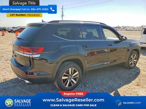Used 2022 Volkswagen Atlas SE image 4