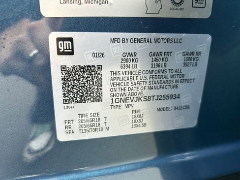 New 2026 Chevrolet Traverse Z71 w/ Driver Confidence Package image 34