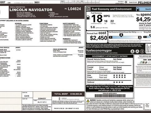Used 2023 Lincoln Navigator Reserve AWD/4WD image 43