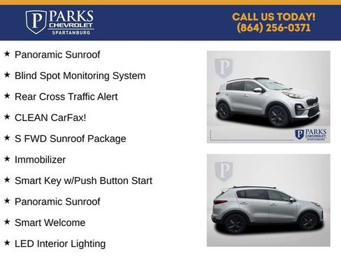 Used 2020 Kia Sportage S w/ S FWD Sunroof Package image 4