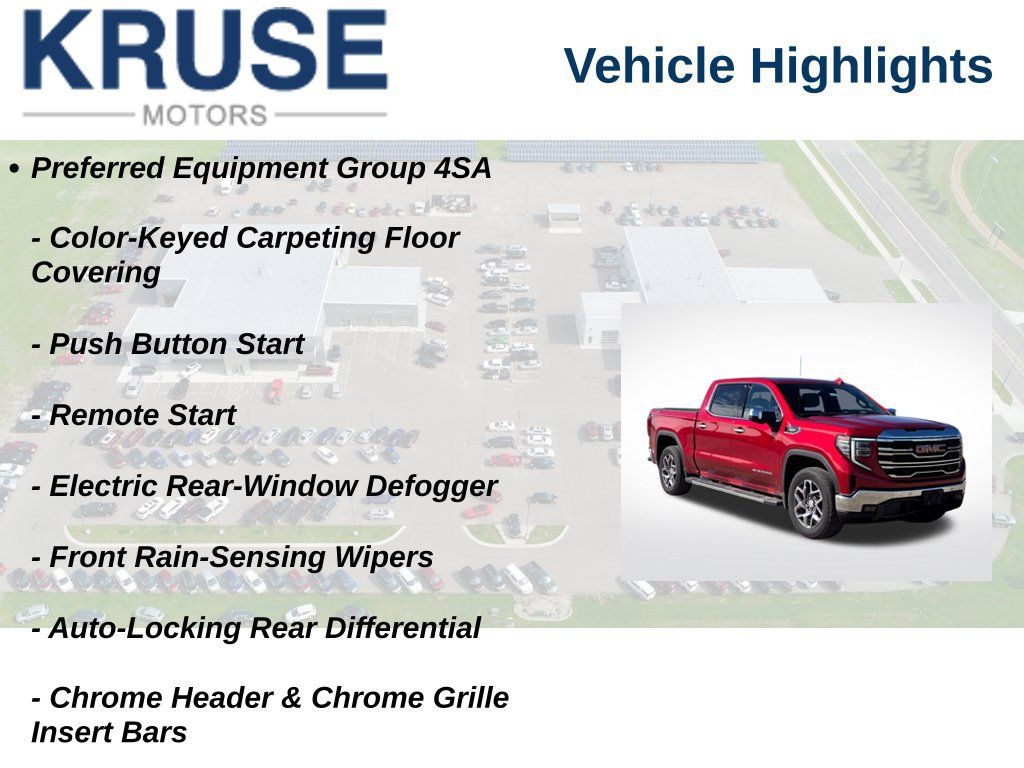 Used 2025 GMC Sierra 1500 SLT w/ SLT Premium Plus Package AWD/4WD image 14