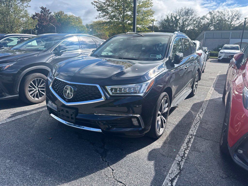 Used 2019 Acura MDX w/ Advance & Entertainment Pkg AWD/4WD image 3