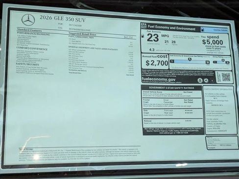 New 2026 Mercedes-Benz GLE 350 4MATIC image 18