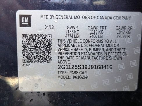 Used 2018 Chevrolet Impala Premier image 49