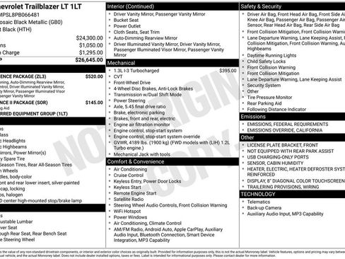 Used 2023 Chevrolet TrailBlazer LT w/ Convenience Package image 44