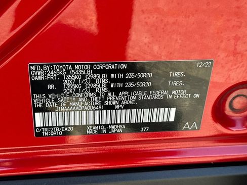 Used 2023 Toyota bZ4X FWD image 35
