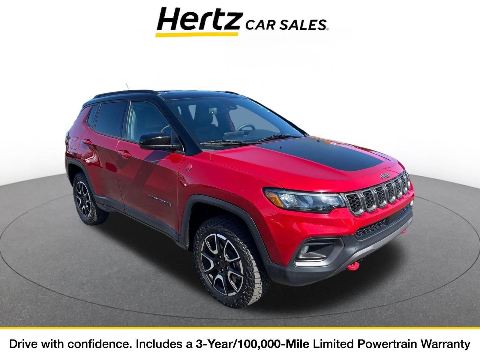 Used 2025 Jeep Compass Trailhawk AWD/4WD image 1