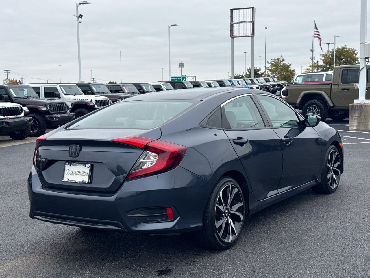 Used 2021 Honda Civic LX image 3