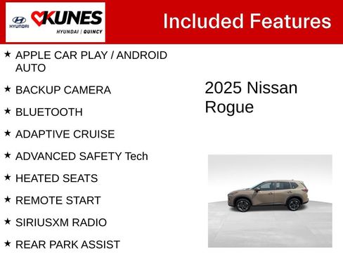 Used 2025 Nissan Rogue SV AWD/4WD image 2
