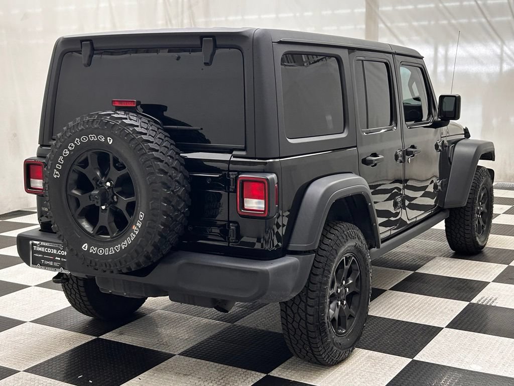Used 2022 Jeep Wrangler Unlimited Sport AWD/4WD image 7