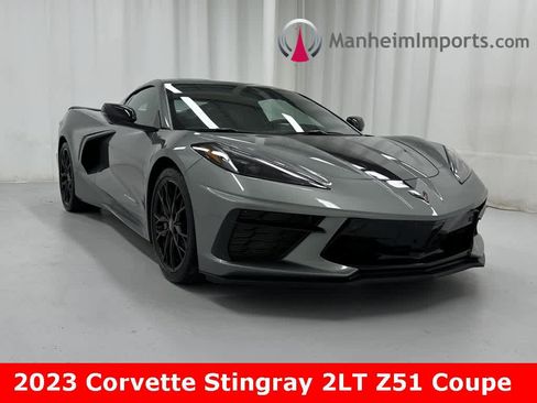 Used 2023 Chevrolet Corvette Stingray Preferred Cpe w/ Z51 Performance Package image 1