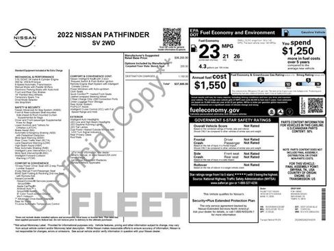 Used 2022 Nissan Pathfinder SV FWD image 4