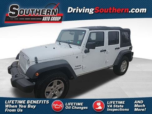 Used 2016 Jeep Wrangler Unlimited Sport w/ Quick Order Package 24S image 1